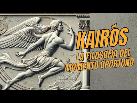 KAIRÓS. El momento oportuno. Tiempo preciso. Oportunidad. Filosofía griega.