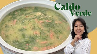 CALDO VERDE | Sopa fácil, cremosa e muito saborosa
