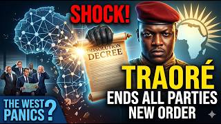 SHOCK! DISSOLVED PARTIES, IBRAHIM TRAORE SIGNALS NEW ORDER: THE WEST PANICS?