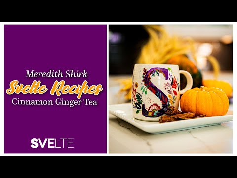 How To Make Warm Cinnamon Ginger Tea Recipe - Svelte Recipes