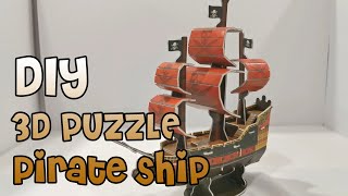3D Puzzle Pirate Ship