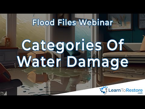 Master Water Damage Categories in 60 Minutes!