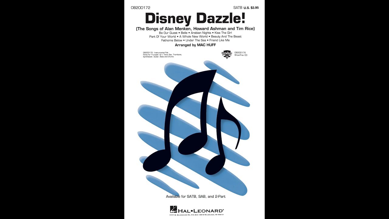 Disney Dazzle! | SATB Choir | Arr. Mac Huff