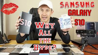 Samsung Galaxy S10 Unboxing - Why All the Hype? Nothing New! (Flamingo Pink Color)