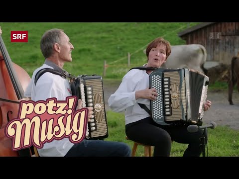 Familienkapelle Franz und Joland Schmidig: Bärgsummer | Potzmusig | SRF