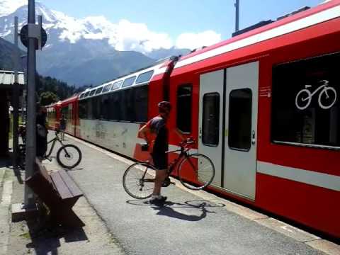 Le Mont Blanc Express à Servoz