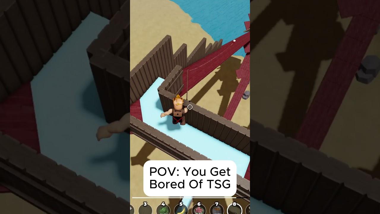 When You Get Bored Of The Survival Game...  #robloxthesurvivalgame #roblox  #tsg #thesurvivalgame