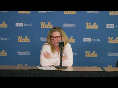 POSTGAME PRESS CONFERENCE: No. 1 UCLA vs. No. 22 Michigan State