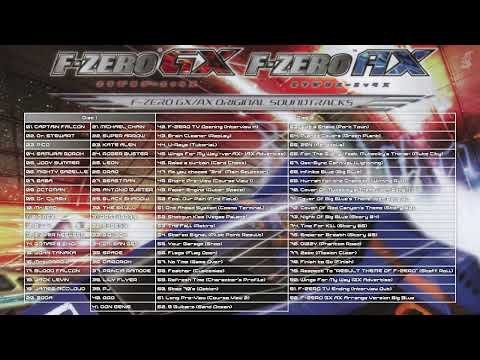 F-Zero GX / AX Soundtrack (GCN / Arcade OST, 82 Tracks)