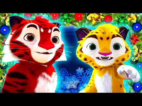Leo and Tig  🦁  1-5 episodes  🦁  Funny Animated Cartoon for Kids
