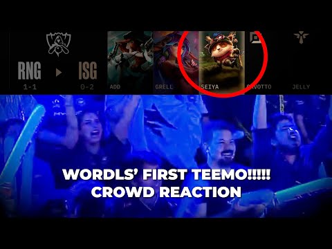 Worlds' First Teemo Pick!!