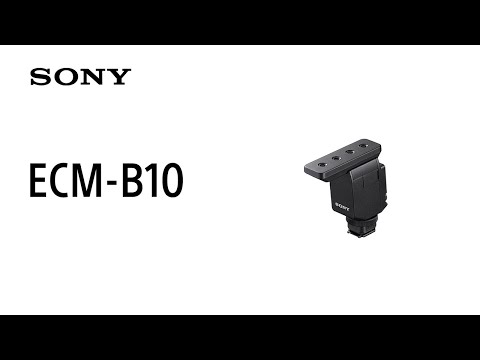 ショットガンマイクロホン ECM-B10