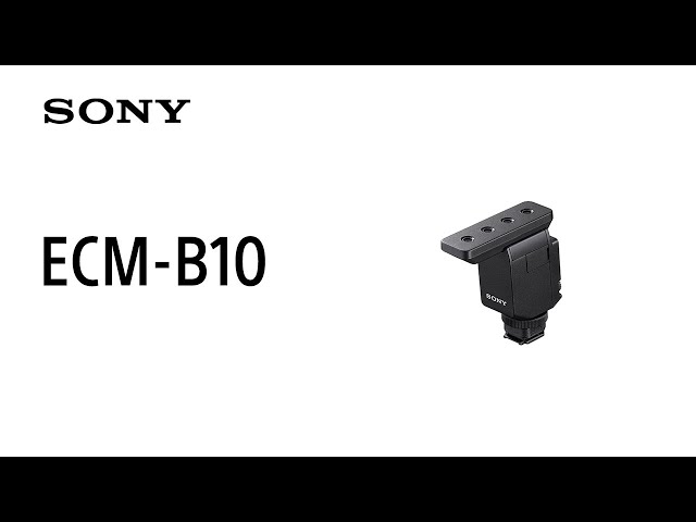 Vidéo SONY ECM-B10 Micro Digital