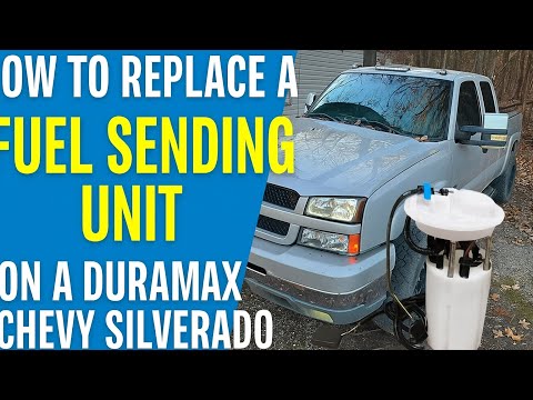 How to Replace Fuel Sending Unit on a Duramax - Chevy Silverado or GMC Sierra