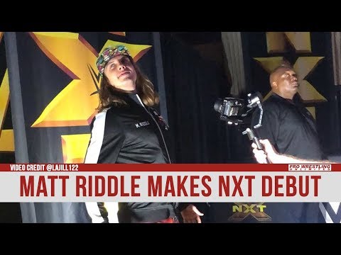 Matt Riddle’s Wife Lisa Reveals That Matt Wore Her Shorts In His NXT Live Event Debut