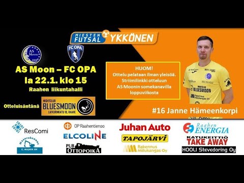AS Moon - FC OPA (Livestream)