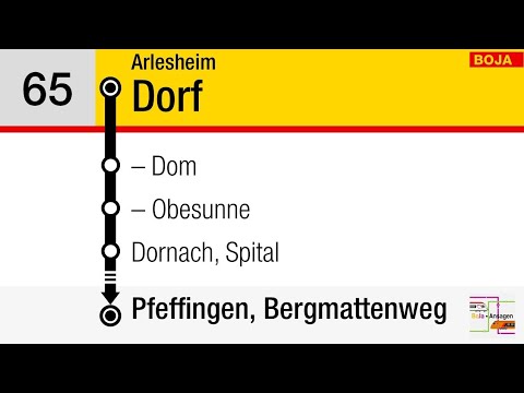 BLT Ansagen | 65 Arlesheim - Pfeffingen | 2022 | BoJa Ansagen