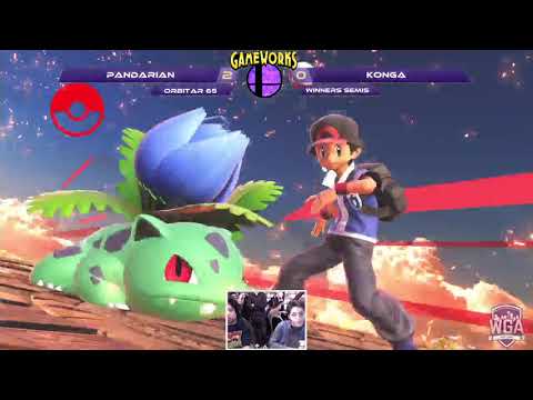 Pandarian (Pokemon Trainer) vs Konga (Donkey Kong) - Orbitar 65 - Winners Semis