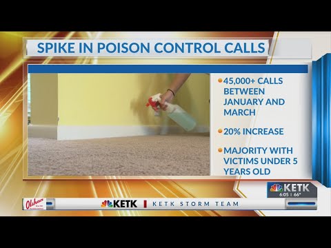 Poison Control calls involving children spike during coronavirus pandemic
