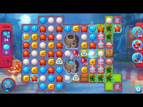 Fishdom 6536 Hard Level - 15 moves - NO BooSTERS