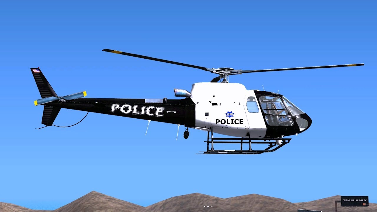 Police Maverick GTA V (SFPD Air Support Unit) para GTA San Andreas