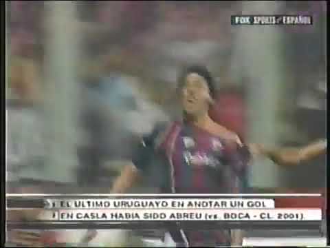 Olivera, Juan Manuel 4' San Lorenzo vs Olimpo 1-1 Apertura 2004 14/8/2004 #EstadisticasCasla