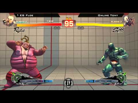 FR15 ssf4ae pools EG Floe vs Online Tony