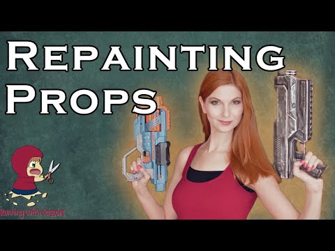 Repainting Premade Props! - Cosplay Prop Painting Tutorial | Running With Scissors