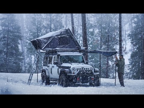 -18F Winter Camping and Hot Springs in Idaho