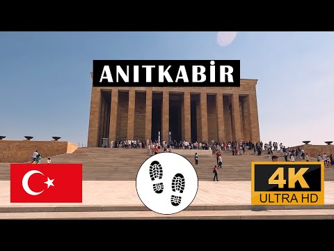 Anıtkabir (tumba memorial de Atatürk), Ancara, Türkiye [4K]