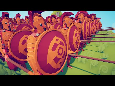 Can 300 SPARTANS Defeat Famous ARMIES!? - Totally Accurate Battle Simulator TABS
