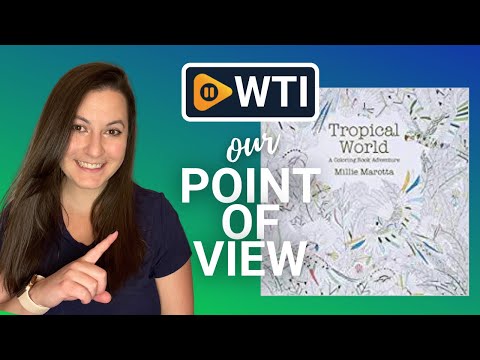 Tropical World Coloring Book - WTI product video review
