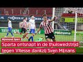 Zo klonk de 2-2 van Sven Mijnans bij Sparta-Vitesse op Radio Rijnmond