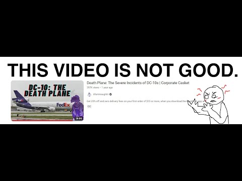 How this video on the DC-10 is wrong (A rebuttal)