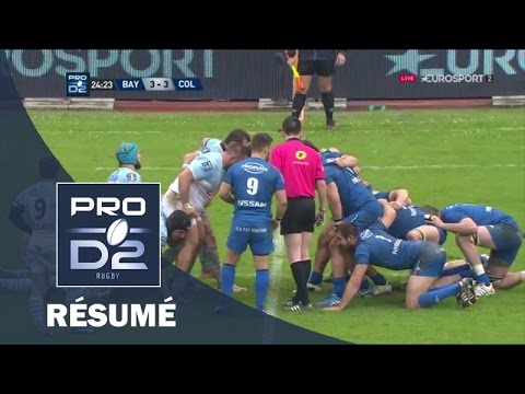 PRO D2 - Résumé Bayonne - Colomiers: 16-15 - J20 - Saison 2015-2016