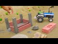 Dye Mini Bricks Cow Shed Construction Science Project ⁨ Small Creator01⁩