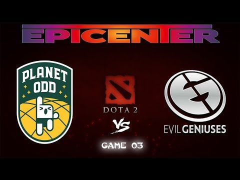 Planet Odd vs Evil Geniuses, Game 03 - EPICENTER 2017 LAN Finals - Odd vs EG, G3