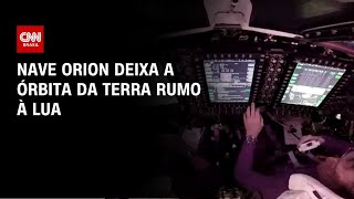 Artemis II: Nave deixa órbita da Terra rumo à Lua; veja | CNN PRIME TIME