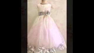 petal flower girl dresses