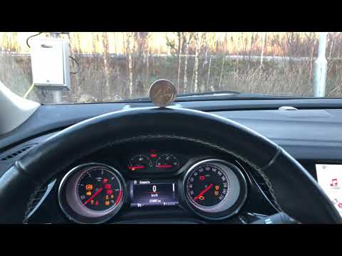 Opel Insignia 2g 1.6L diesel 136h start engine.