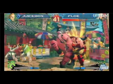 |EVO2010| SSF4 - JuiceBox (Abel) vs. Floe (Rufus) Semi-Finals
