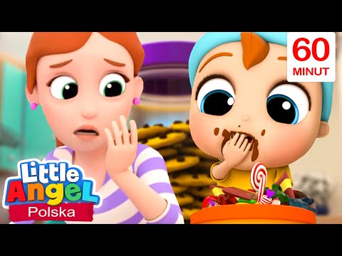 Wystarczy tych smakołyków mały Jasiu! - Jedz zdrowo | Piosenki Dla Dzieci | Little Angel Po Polsku