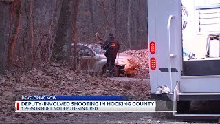 Man shot by deputy in Hocking County