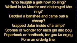 Wizard of the Year / Gilderoy Lyrics Starkid