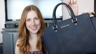 Michael Kors Medium Selma Messenger Handbag Overview Review Michael Kors Large Selma Bag Review