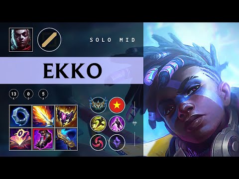 Ekko Mid vs Orianna - VN Challenger Patch 25.23