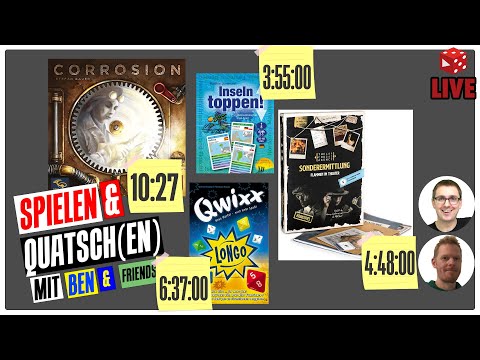 Corrosion, Inseln Toppen, Flammen im Theater, Qwixx Longo