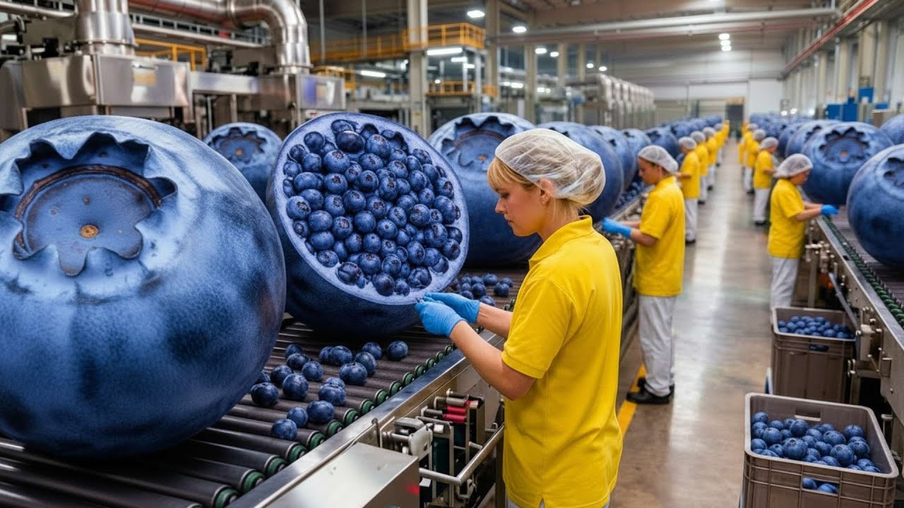Inside a Modern Cranberry Factory: How Dried Cranberries Are Produced (Full Process)