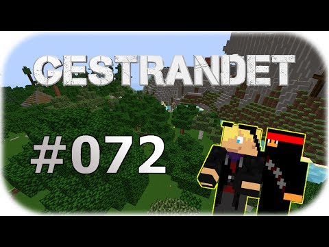 MINECRAFT GESTRANDET #072 - ( Holz für das Dach ) [Deutsch] -HD-
