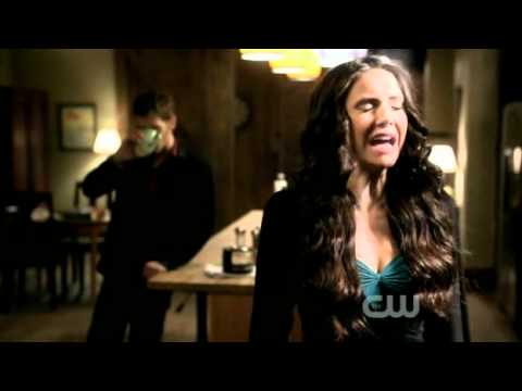 The Vampire Diaries - 02x20 - Last Day - Katherine on sunlight